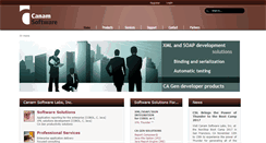 Desktop Screenshot of canamsoftware.com